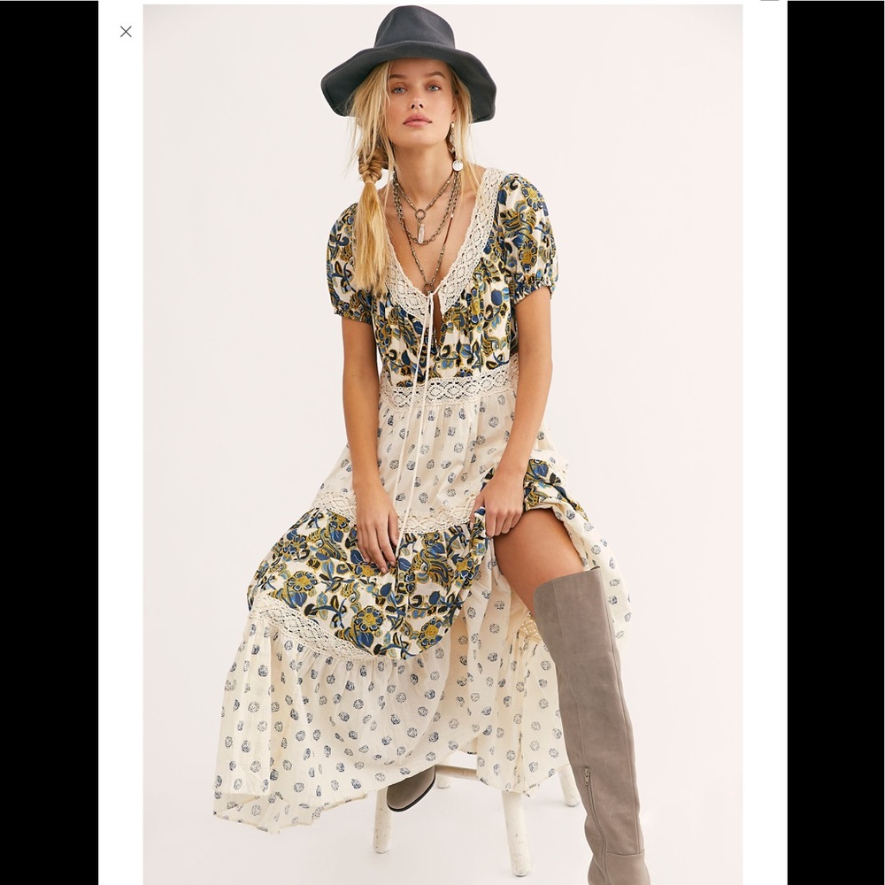Sun Chaser Midi Dress - Free People